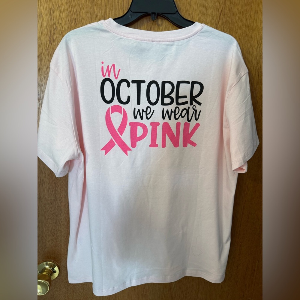 💞NEW💞Breast Cancer Awareness T-Shirt 2XL